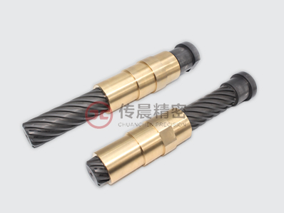 Customized plastic mold, bottle cap mold, thread demolding accessories, riffle rod, riffle rod, riffle wire, large lead multi head screw