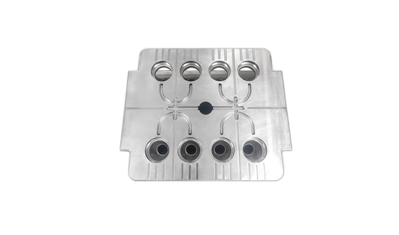 bottle cap mold core front view